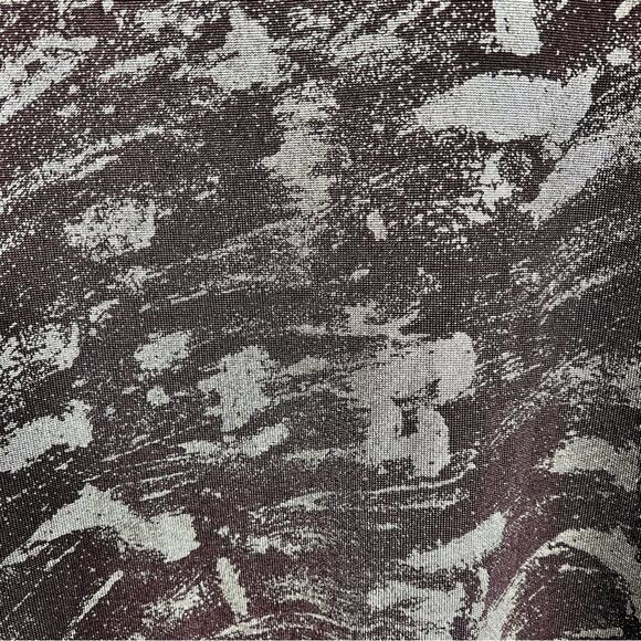 LuLaRoe Purple Gold Metallic Women Blouse Size Large - Picture 5 of 6